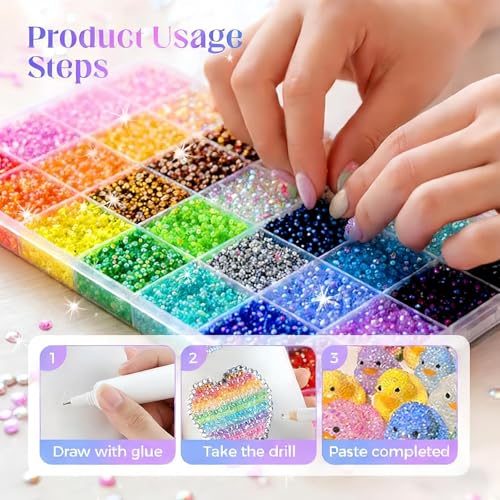 Image of Resin Jelly Rhinestones for Bedazzling, 15 Colors 3mm Flatback Gems with B-7000 Glue and Tweezers, Assorted Multicolour Crystals for Clothing, Shoes, Crafts