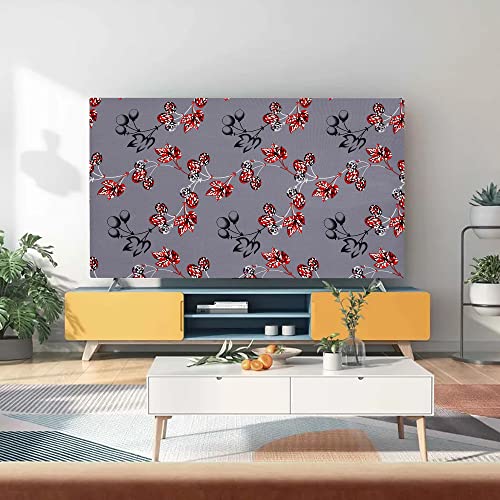 Image of Glassiano Marigold Dustproof Printed 55 inch LED TV Cover Screen Protector Compatible for All Models, Print 41