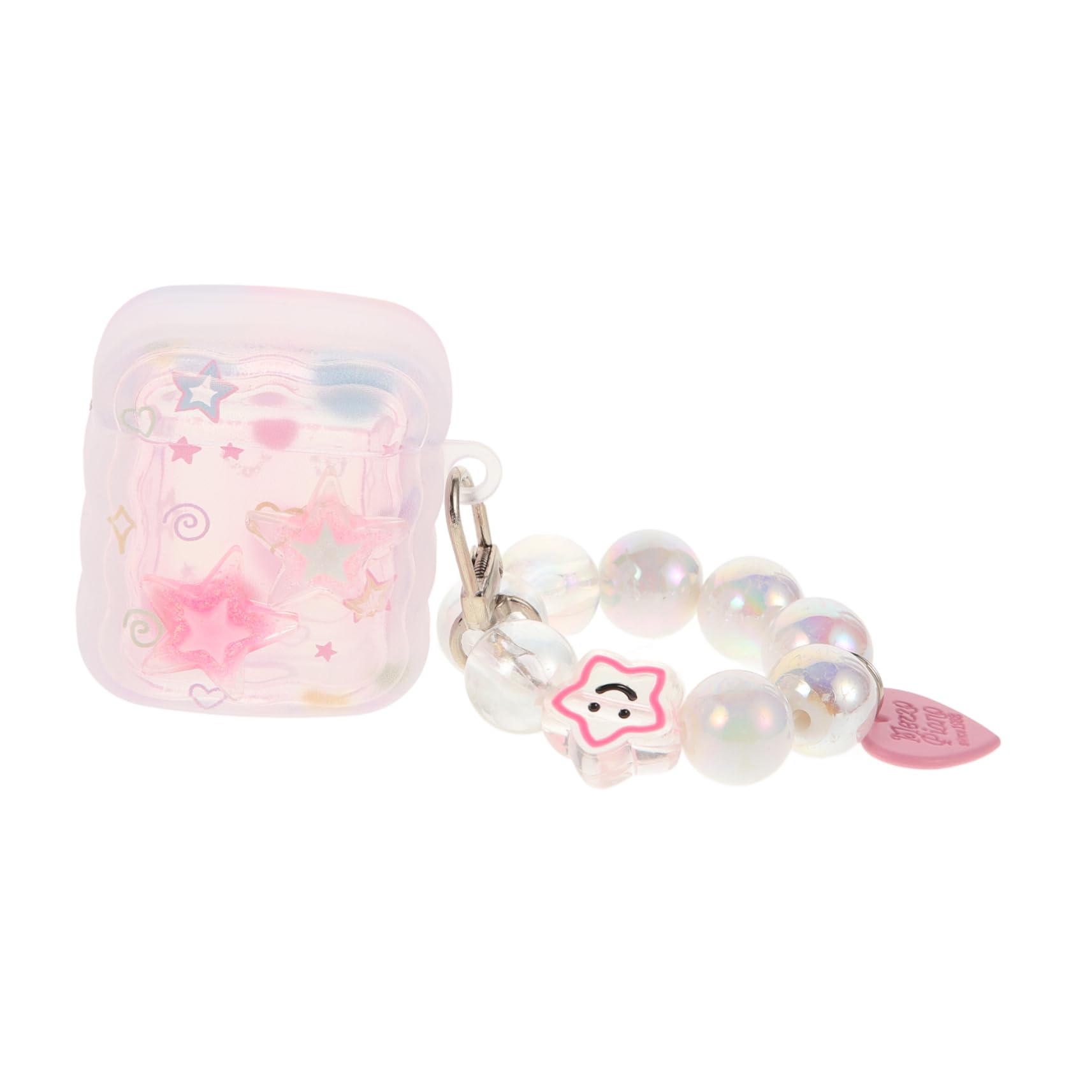 ARTIBETTER Estuche Elegante para Auriculares con Diseño De Flores Y Cuentas 5 Unidades Funda Protectora Resistente para Mujer