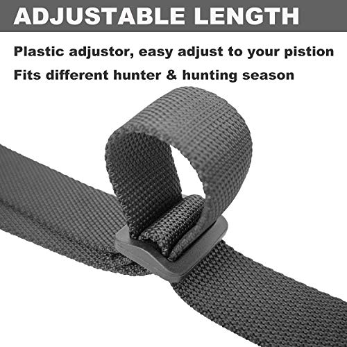 Rifle Sling 2 Point Sling Gun Strap Padded Nylon Shoulder Strap Lenght Adjustable For Hunting Sports And Outdoors #TOP4