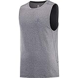 salomon shirts sale Leichtes und atmungsaktives Tank Top, Kettengewirk, Kühl- und trockenhaltendes Material für optimalen Tragekomfort bei jedem Wetter