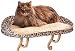 K&H Pet Products Deluxe Kitty Sill Cat Window Hammock Perch with Removable Bolster
