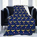 YuLiZP Decke Wohn Kuscheldecken Azoren Flagge Fleecedecke Weiches Und Flauschiges Schlafsofa Plüschdecke Stuhl/Bett Mit Mikrofaser-Flanelldecke Leicht Warm Bequem Und Langlebig-60X50 Inch