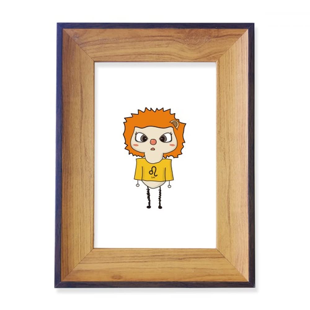 Cadre photo Constellation Lion Sun UU pour décoration d'art et bureau