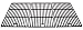 Music City Metals 60273 Matte Cast Iron Cooking Grid Replacement for Select Master Forge and Perfect Flame Gas Grill Models, Set of 3