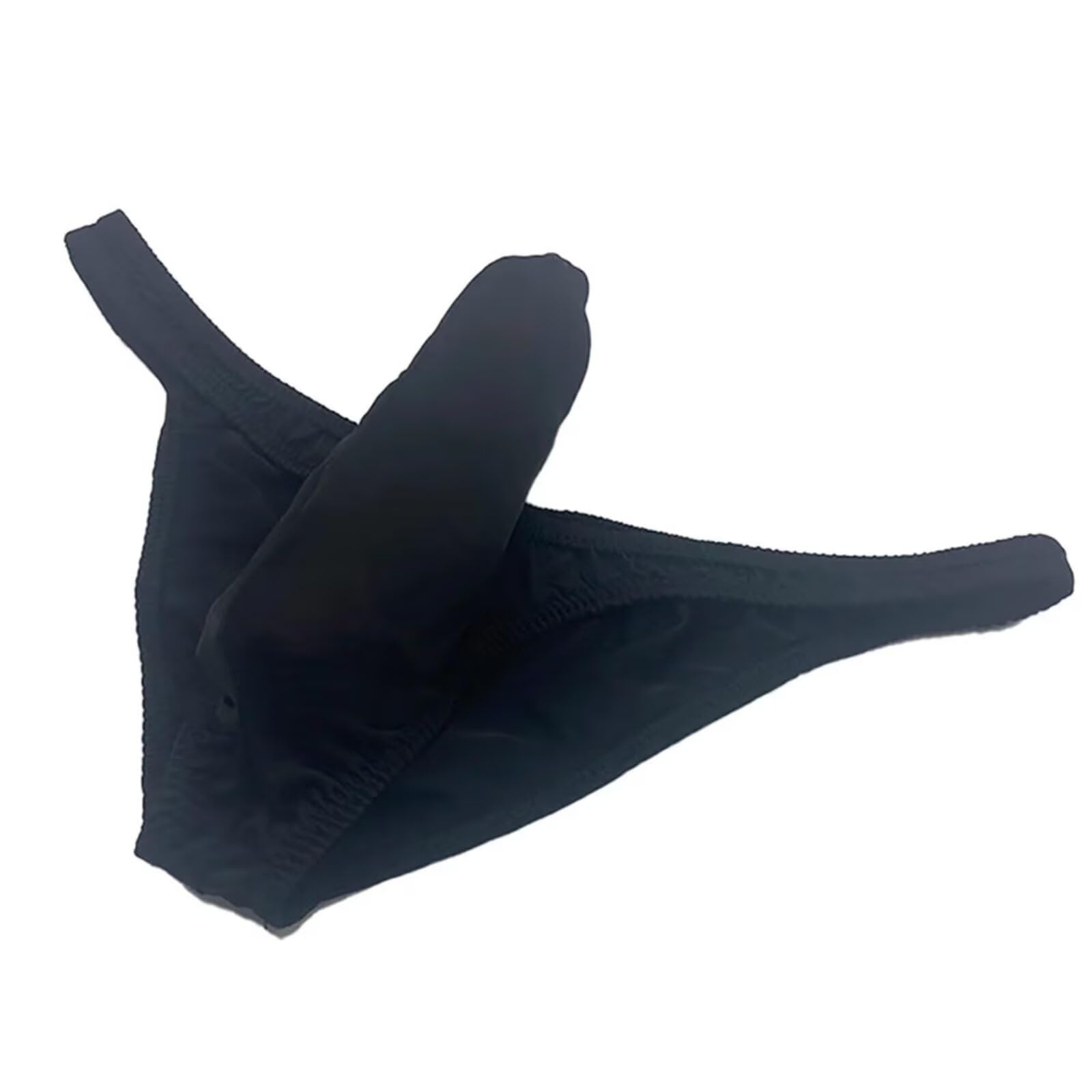 Faringoto Ropa interior de tanga de alta elasticidad para hombre, color sólido, casual, para uso diario