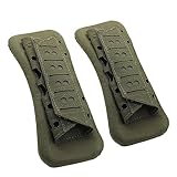 AZB 2 Pcs Tactical Vest Shoulder Strap Pads Backpack Breathable Mesh Cushion Pad