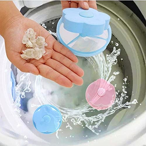 Fitro Para Maquina De Lavar Kit Com 2 Pecas Rosa Azul