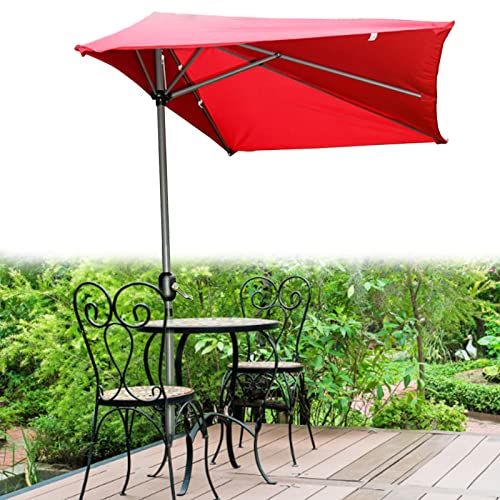 Parasol de jardín rectangular CLSDRZC para barbacoas en el porche