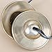 ZenBless Tibetan Tingsha Cymbals 2pcs, with Storage Box and Fabric Case,Meditation White Brass Chime Bells for Spiritual Healing Mindfulness, Yoga Buddhist, Relaxation Musical Instruments