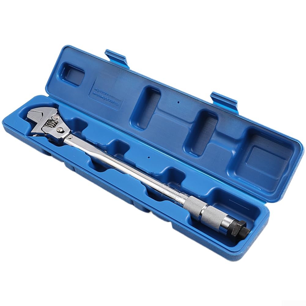 Minhe Chiave dinamometrica regolabile 4 in 1 19-110 NM con cricchetto, per chiave in acciaio cr-v per riparazione di macchine elettriche in spazi ristretti (A)