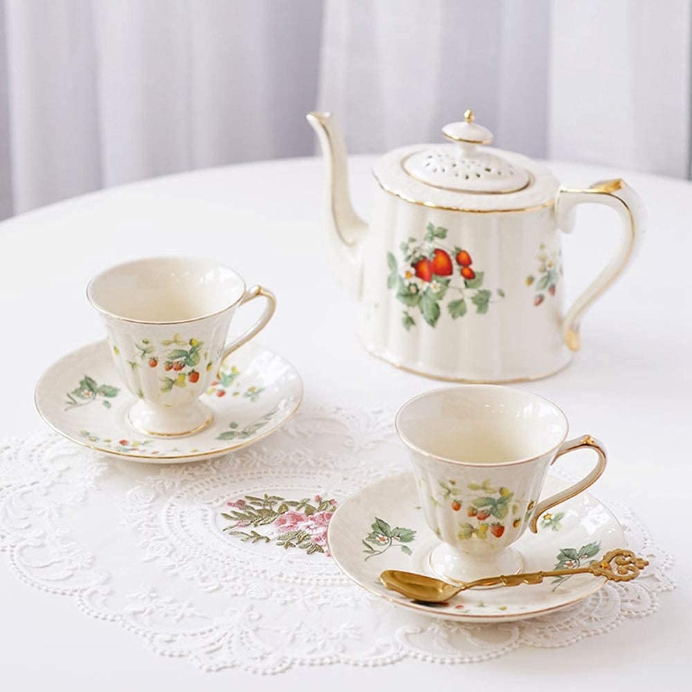 Taza de café de cerámica y platillo con Mango Cappuccino Taza Cappuccino Taza de Agua Copa de té 270 ml