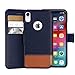 Compatible with iPhone XR Wallet case for Women and Men, Case with Card Holder [Slim & Protective] for Apple XR (6.1”), Vegan Leather i-Phone Cover, Phone Case, Desert Sky