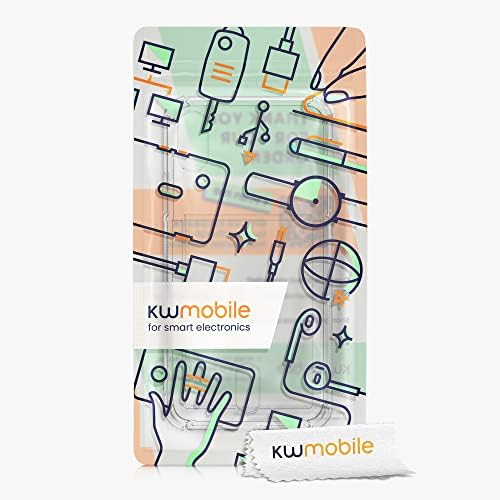 kwmobile Crystal TPU Case Compatible with Apple iPhone X/XS - Protective Phone Case with ID Card Slot Holder - Transparent