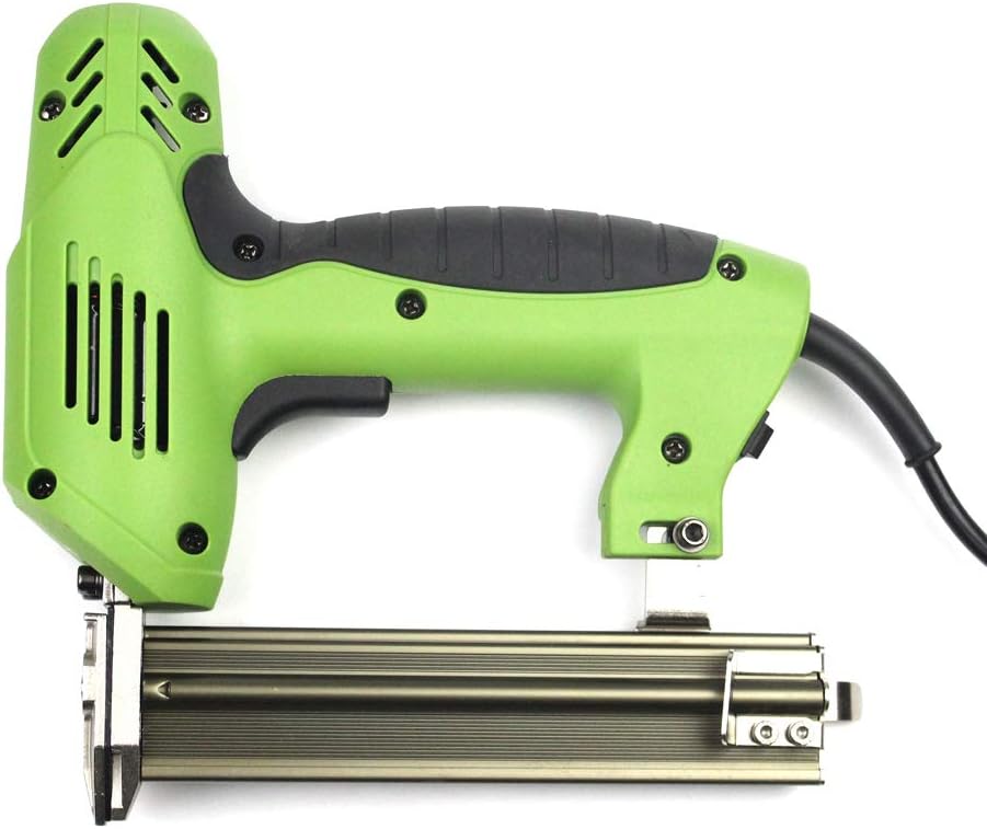 2 in 1 Electric Staple Gun, 220V Framing Staple Gun Electric Power Tools Electric Staple Gun Nail Gun Straight Nail Gun Air Nail Gun