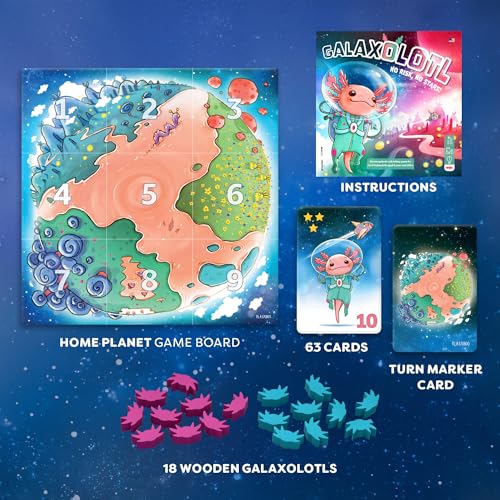 HABA Galaxolotl – Juego de Cartas Estratégico para Niños 8+ miniatura 3