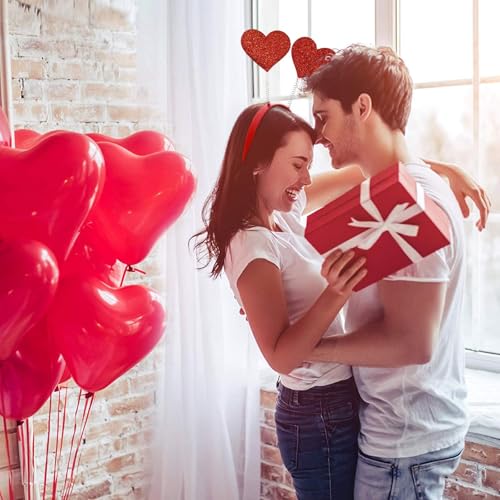 Valentines Day Heart Headbands and Heart Shape Sunglasses for Halloween Holiday Wedding Birthday Party Costume Accessory - Image 5