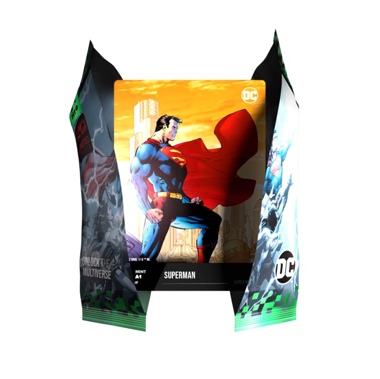 Image of DC Unlock The Multiverse 7-Card Flow Pack | Chapter 1 - Hro Hybrid NFT Trading Cards, 7 Cards