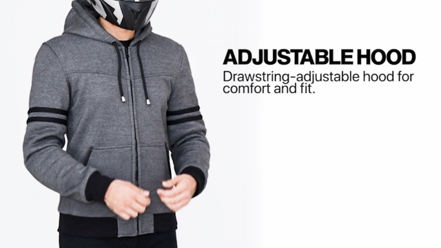 Amazon.com: BTR BORN TO RACE Men's Motorcycle Hoodie – Armored