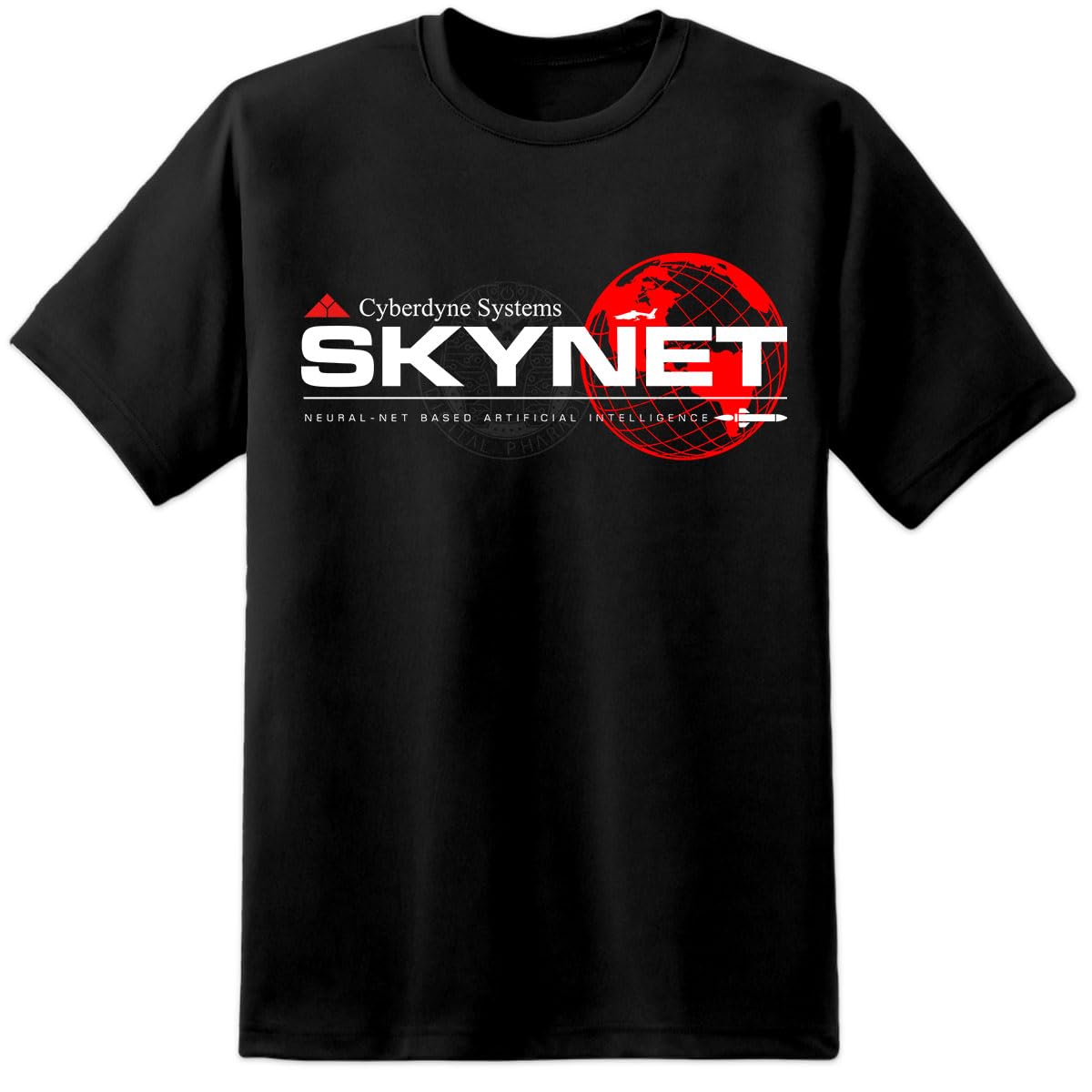 Terminator Skynet Cyberdyne Systems Mens T Shirt T800