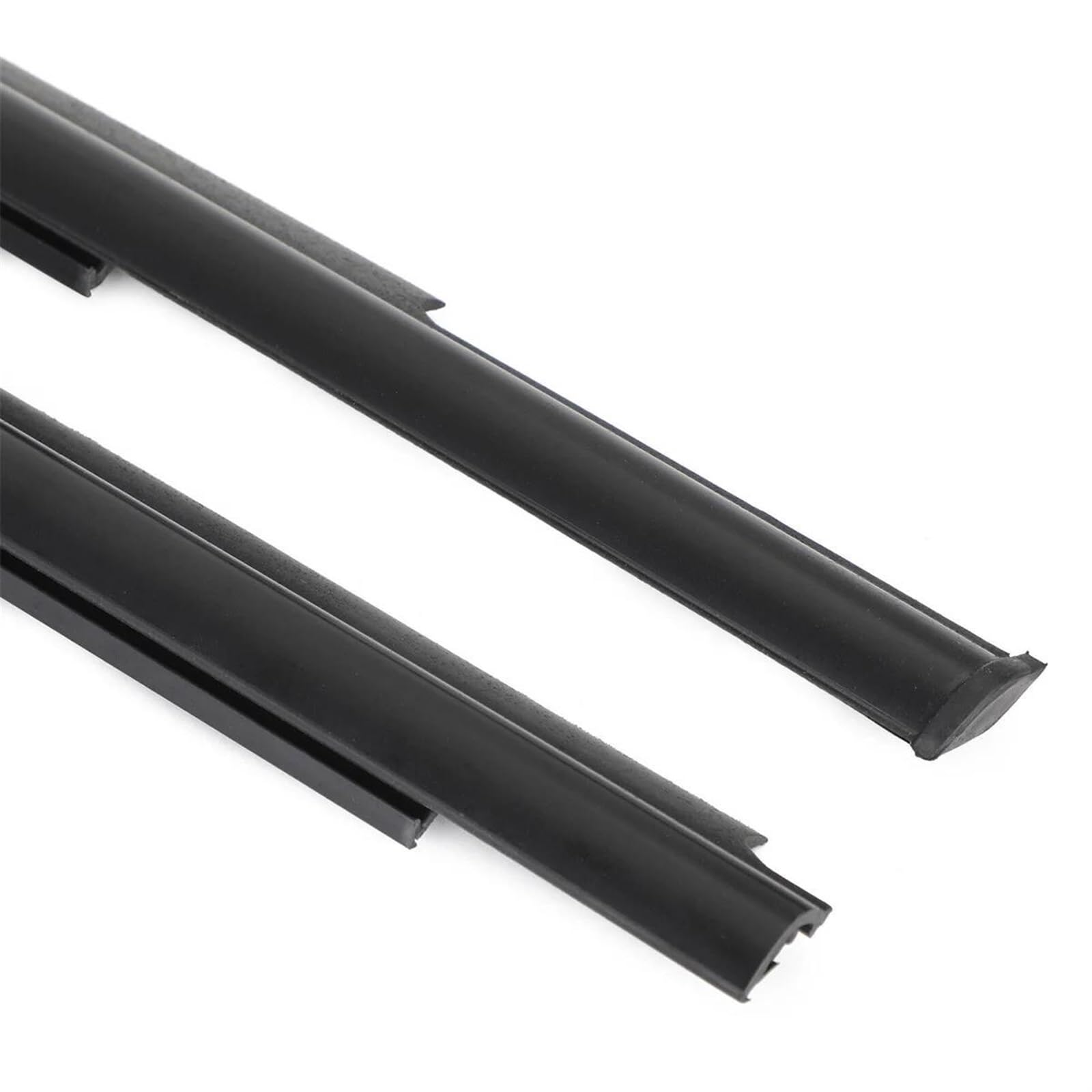 Guarnizioni Finestrini Auto 4 Pezzi, Guarnizione Gomma Finestrini Esterni Auto, Striscia Pressione Impermeabile, Cintura Tenuta Modanatura per Mitsubishi Outlander 2007-2012, Nero