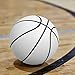 MINDCOLLISION Size 5/6/7 Solid Color Basketball, No Standard Non-Slip Wear-Resistant, Suitable for Indoor and Outdoor Children's Women's Youth Adult Basketball,White,No. 6