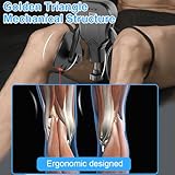 LUFEIS Kegel Pelvic Floor Trainer for Men, Upgraded Thigh Exerciser 20-60KG Adjustable Resistance, Multi-Function Digital Display Pelvic Floor Exercise Devices with Telescopic Elastic Straps - Image 5