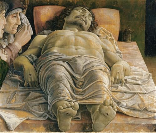 Le Christ mort d'Andrea Mantegna grand poster toile pour habiller un mur vide