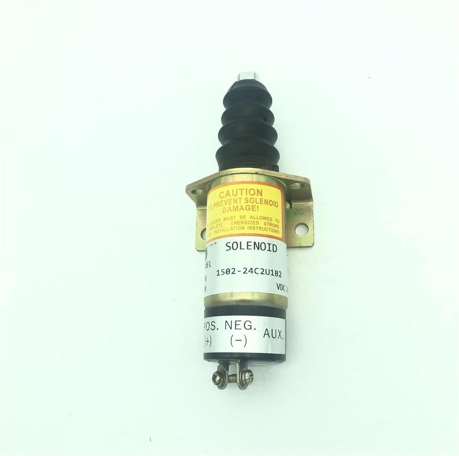 1502-24C2U1B2 1502-12C2U1B2 24V Fuel shutoff Shutdown solenoid for tractor D950 D850 D750 engine Stop solenoid