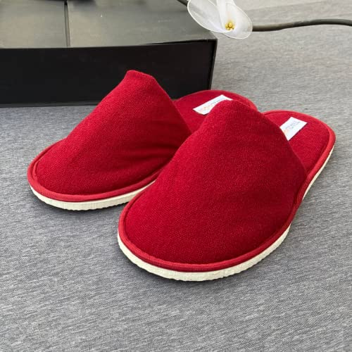 Image of Travelkhushi Soft Bedroom Slippers for Men & Women | Cozy Anti-Skid Indoor Home Footwear | Warm Winter Cushioned Sole | Unisex Gift Slippers