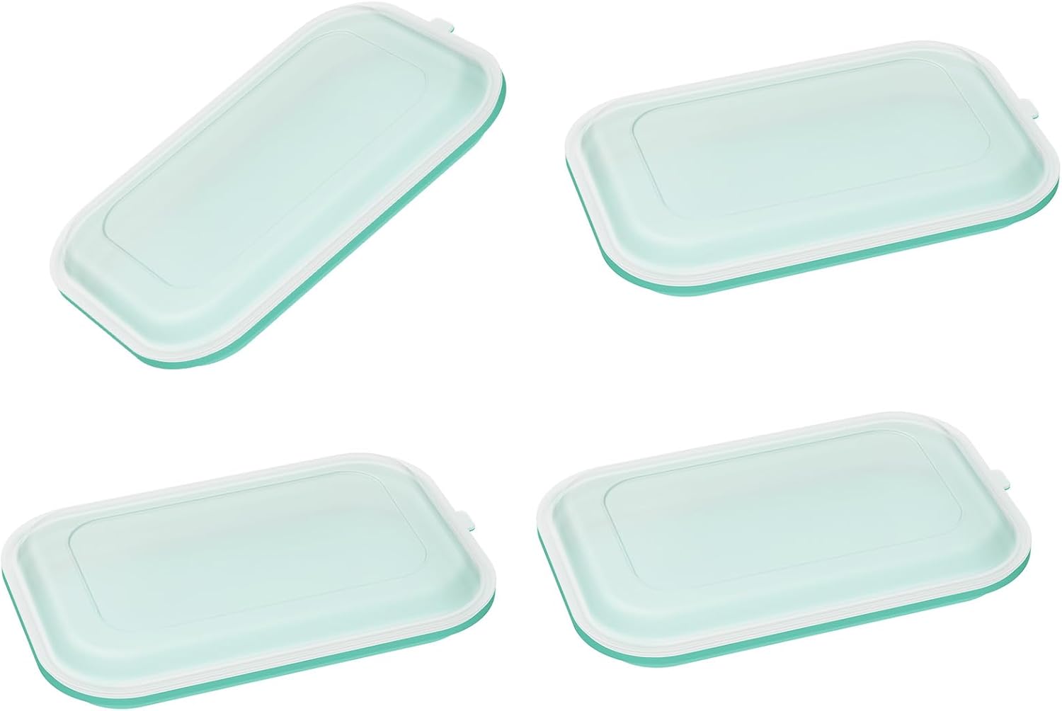 Stackable Refrigerator Storage Container Transparency Leakproof Modulars Systems for Efficient Space Management Silicone Food Storage Container