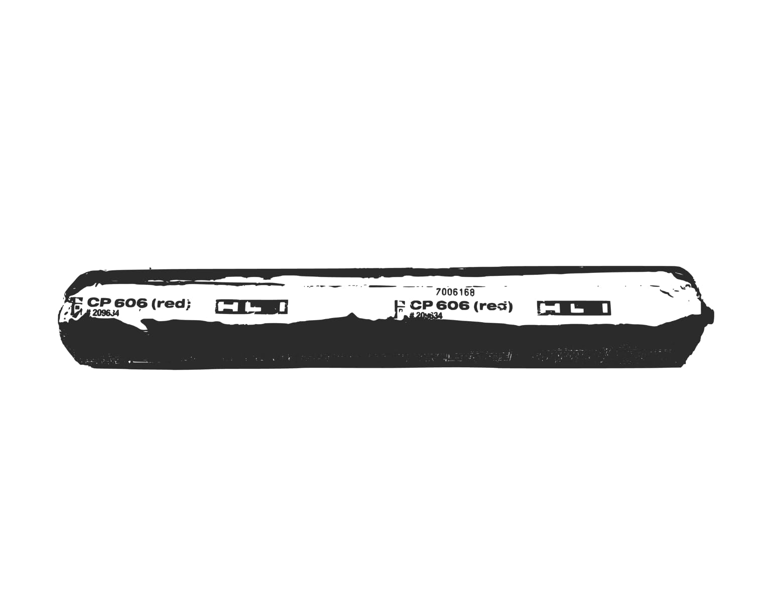 Hilti 3441442 FS sealant CP 606 19.6oz foil 1 case White firestop