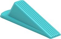 Vista 31 de Crosize Paquete de 5 topes de puerta para la parte inferior de la puerta, topes de puerta de goma de alta calidad, cuña resistente para alfombras