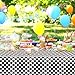 2 Pack Black and White Gingham Tablecloth Rectangular Buffalo Checkered Tablecloths Disposable Plastic Plaid Table Cover for Parties, Outdoor Picnic, Birthday, Wedding, Camping 54 × 108 Inch
