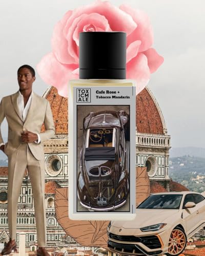 Image of TOXICMALE cafe rose+tobacco mandarin | Perfect Long lasting Men's perfume for office & date | perfumes for men | Gift for him | TMA43 | 50 ml perfume | TM Perfume House