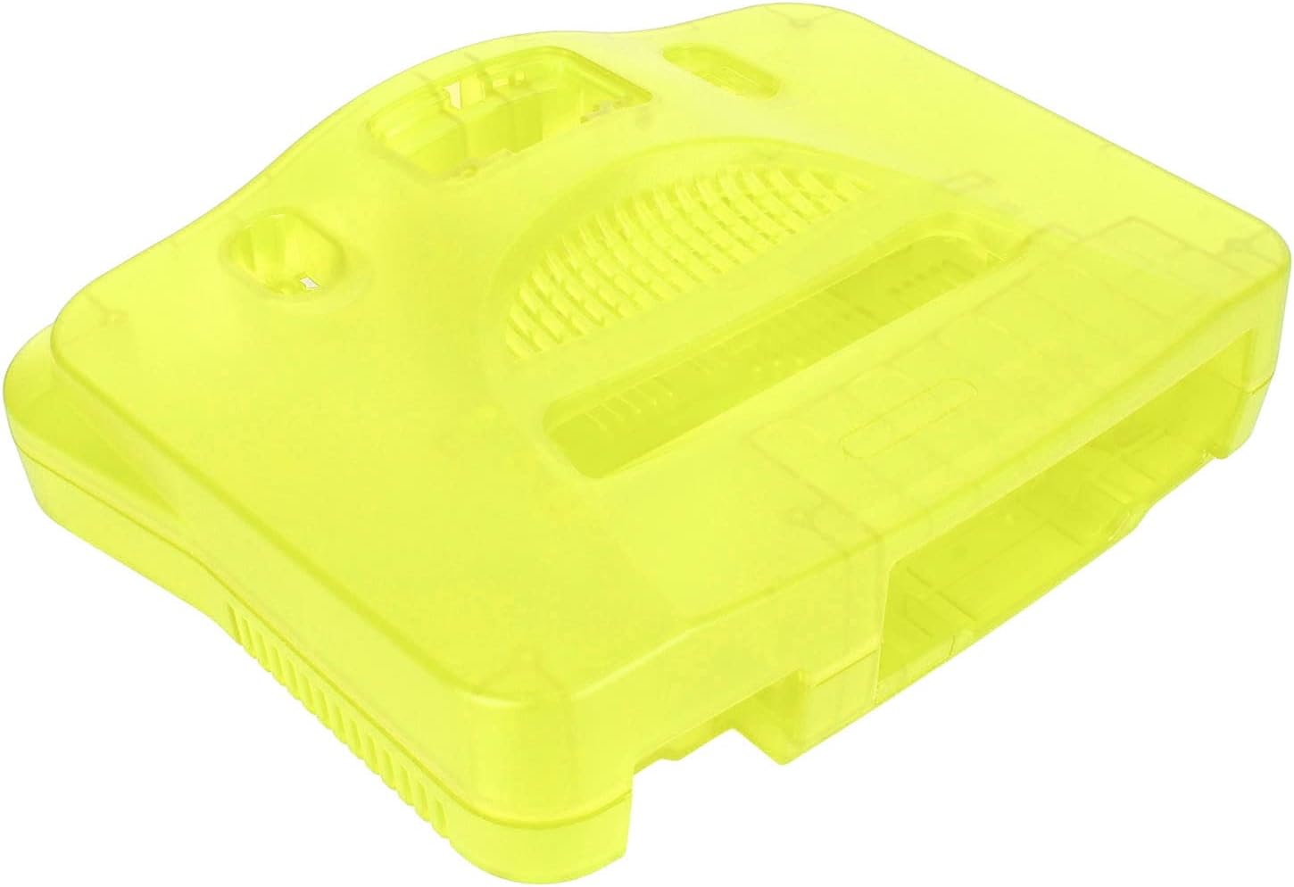 ciciglow Game Console Replacement Case Retro ABS Professional Replacement Shell for N64 (Transparent Green)