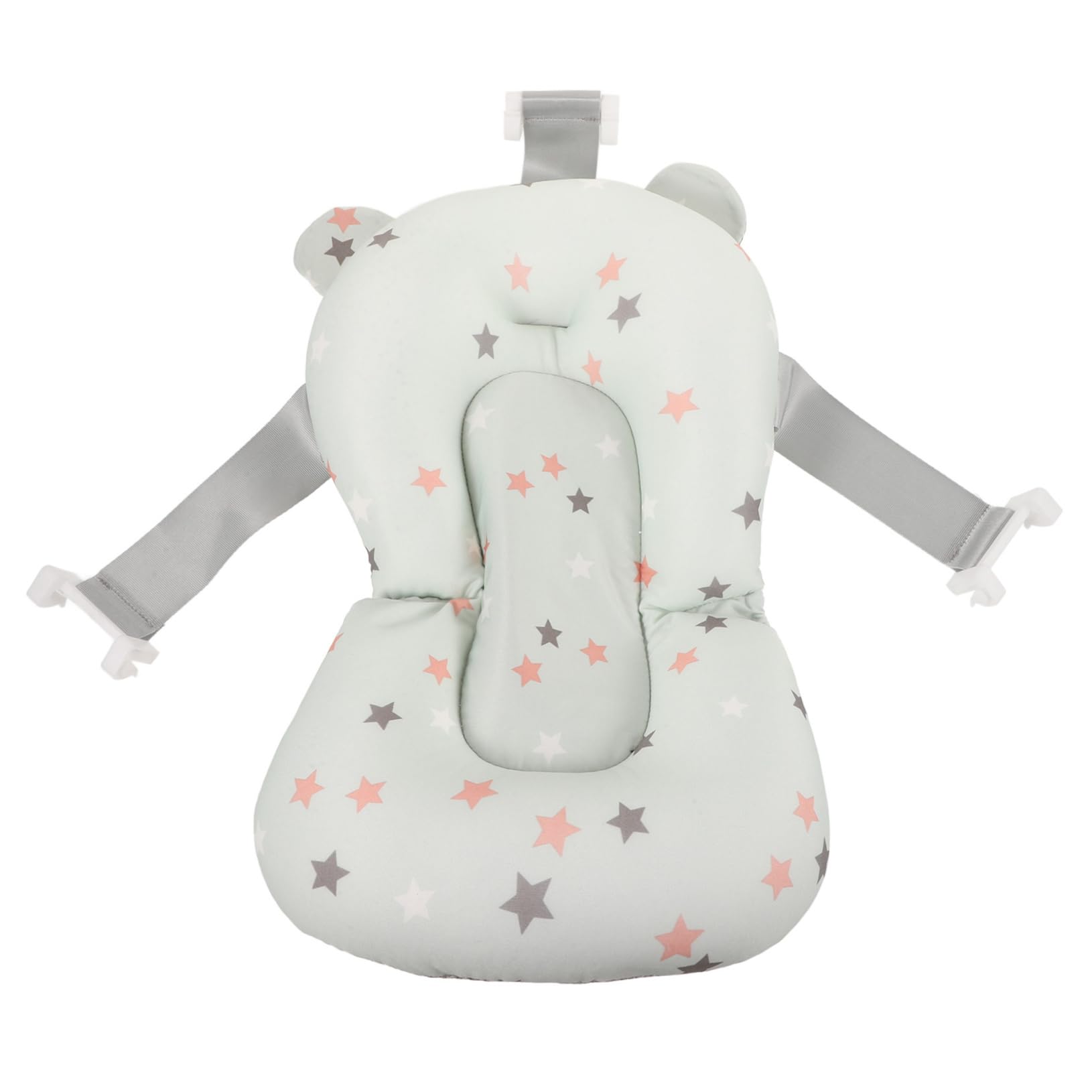 Beatifufu Floating Bathing Bed Baby Bathing Bed Bathtub Bath Cushion Bath Seat for Newborns