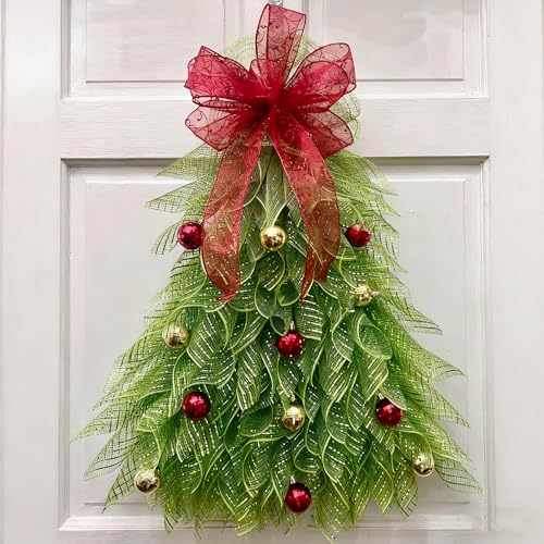 Weihnachten Deko Türkranz 50cm Weihnachtskranz Bauernhaus...