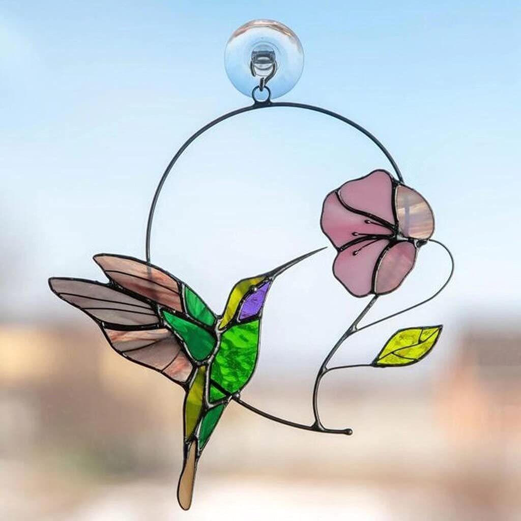 Decorazione artistica da appendere alla finestra, in acrilico 2D