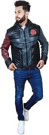 Lab Rats Leo Dooley Hooded Mission Jacket Geniune Leather (as1, alpha ...