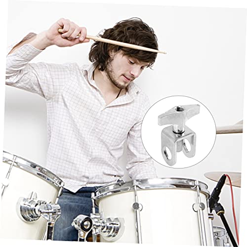 Totority Cowbell Clamp Soporte Ajustable para Hardware de Batería con Mandíbulas Paralelas para Posicionamiento Fácil, Accesorio para Bombo e Instrumentos de Percusión miniatura 5