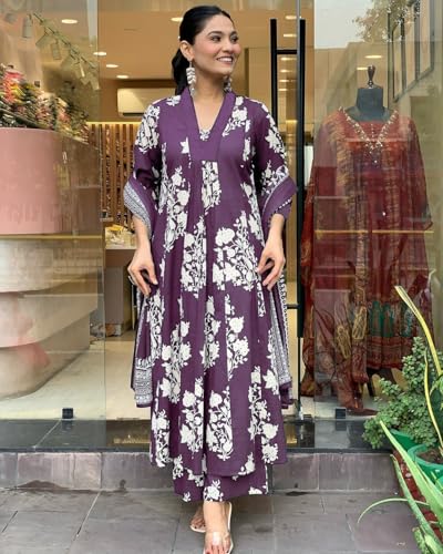Image of ANNI DESIGNER womens Kurta with Pant & Dupatta