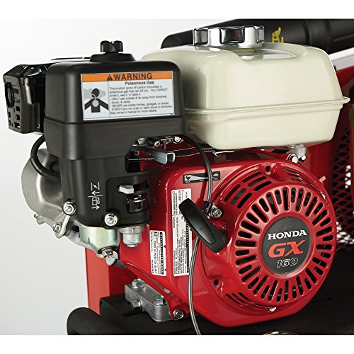 Northstar Gas-Powered Air Compressor - Honda Gx160 Ohv Engine, 8-Gallon Twin Tank, 13.7 Cfm At 90 Psi #TOP5