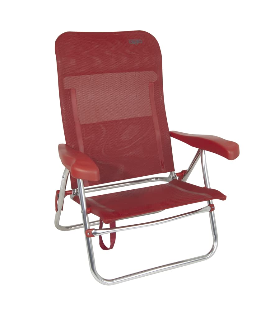 Crespo - Silla de Playa AL/205 Roja