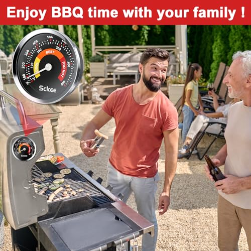 Wood Stove Thermometer, Magnetic Stove Temperature Stove Top Thermometer for Wood Burning Stove, Gas Stove, Pellet Stove, Temperature Meter for Fireplace, Pipe Thermometer Wood Stove Accessories