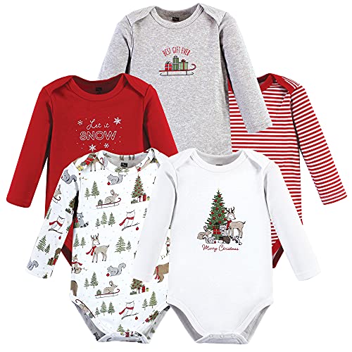 Image of Hudson Baby Unisex Baby Cotton Bodysuits