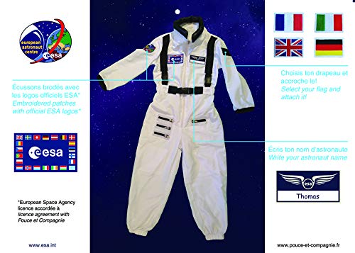 Pouce et Compagnie - Tuta astronaute con licenza