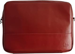 Tip Of The Day | Burgundy Laptop Sleeve Matte Leather 15 Inch | Laptop Bag | Waterproof | Pouch Anti-Scratch Protective Case Protective Cover | Color Burgundy | Gift for top CEO, Managers, Startups