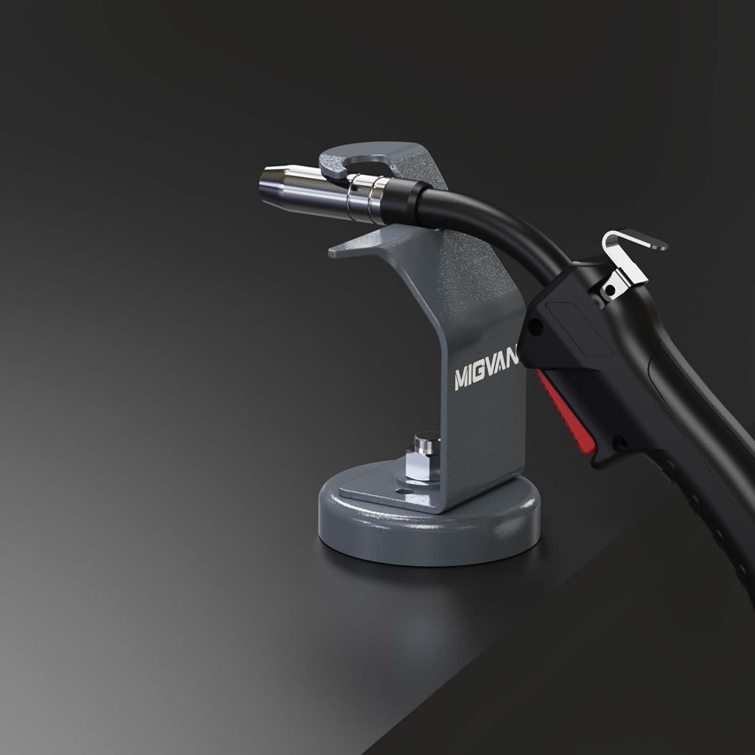 140A MIG Welder with Magnetic MIG Welding Torch Holder, 110V Flux Core MIG Welder/Stick/Lift TIG 3 in 1 Welding Machine with Large LED Digital Display