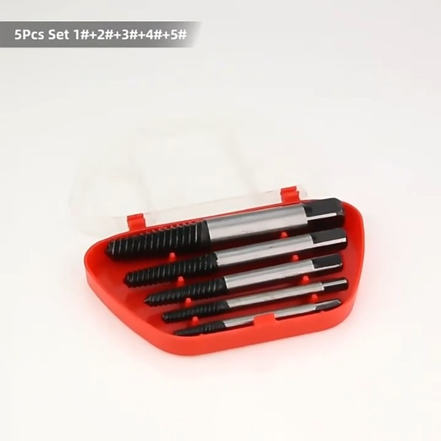 Set 5 Pezzi Estrattori Per Viti Rotte TDRMOTO - Easy Ezy Out, Rimuovi Viti SPEZZATE